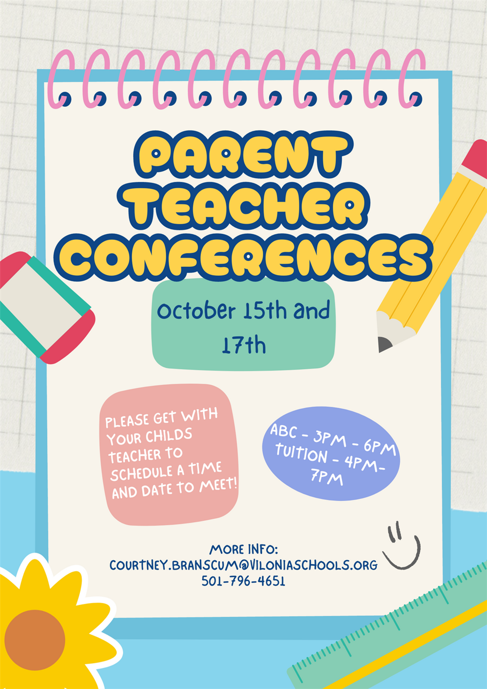  Parent/Teacher Conferences